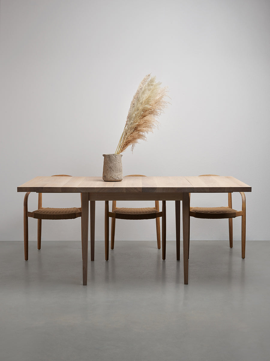 Sophie Oak Wood Extendable Dining Table