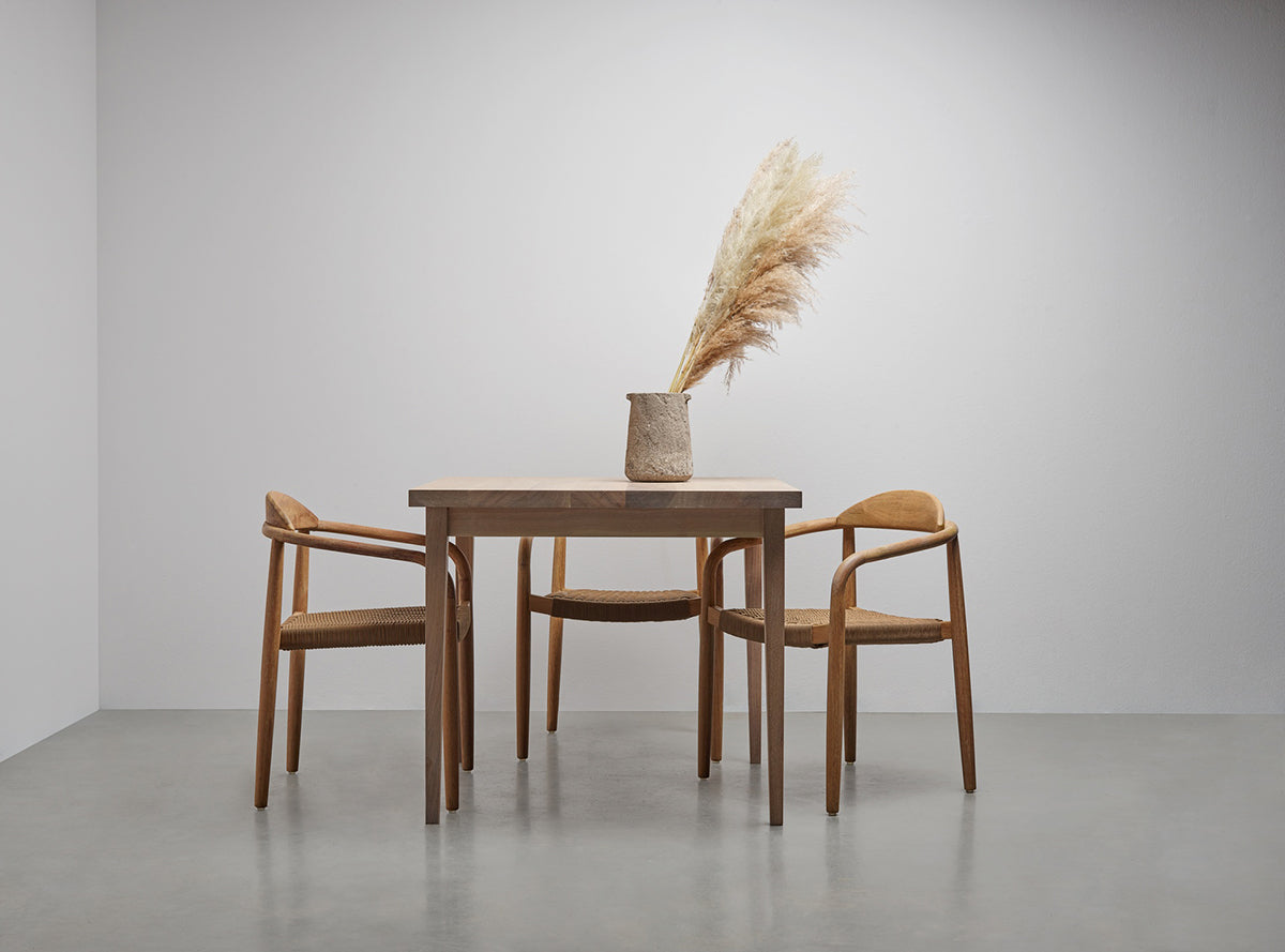 Sophie Oak Wood Extendable Dining Table