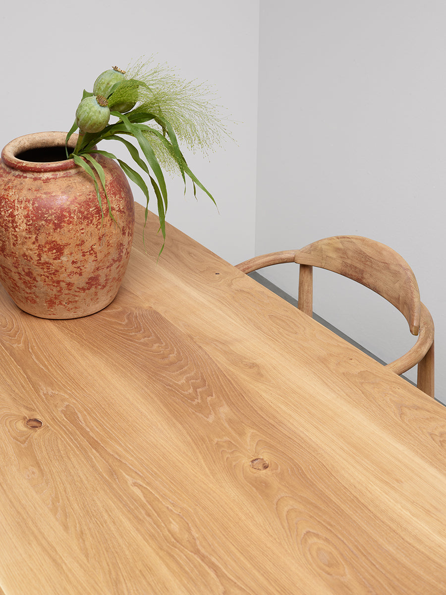 Ben Oak Wood Dining Table