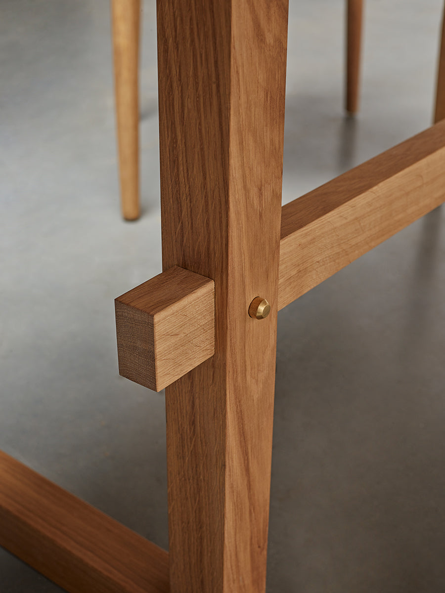 Ben Oak Wood Dining Table