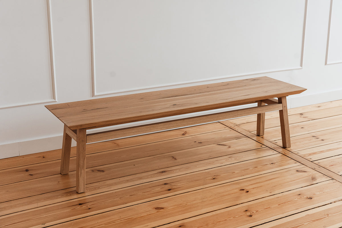 George Oak Wood Bench