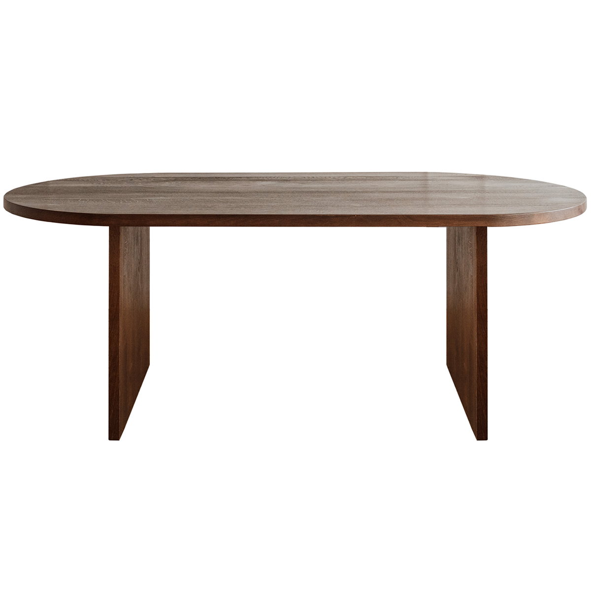 Lars Oak Wood Oval Dining Table
