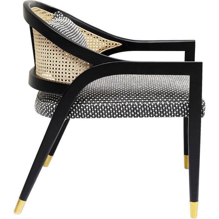 Horizon Black Wooden Armchair - WOO .Design