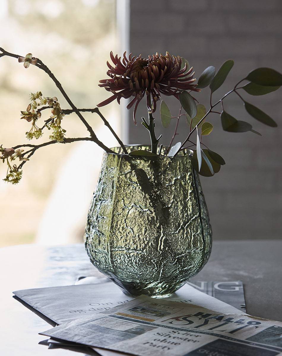 Moun Dark Green Vase