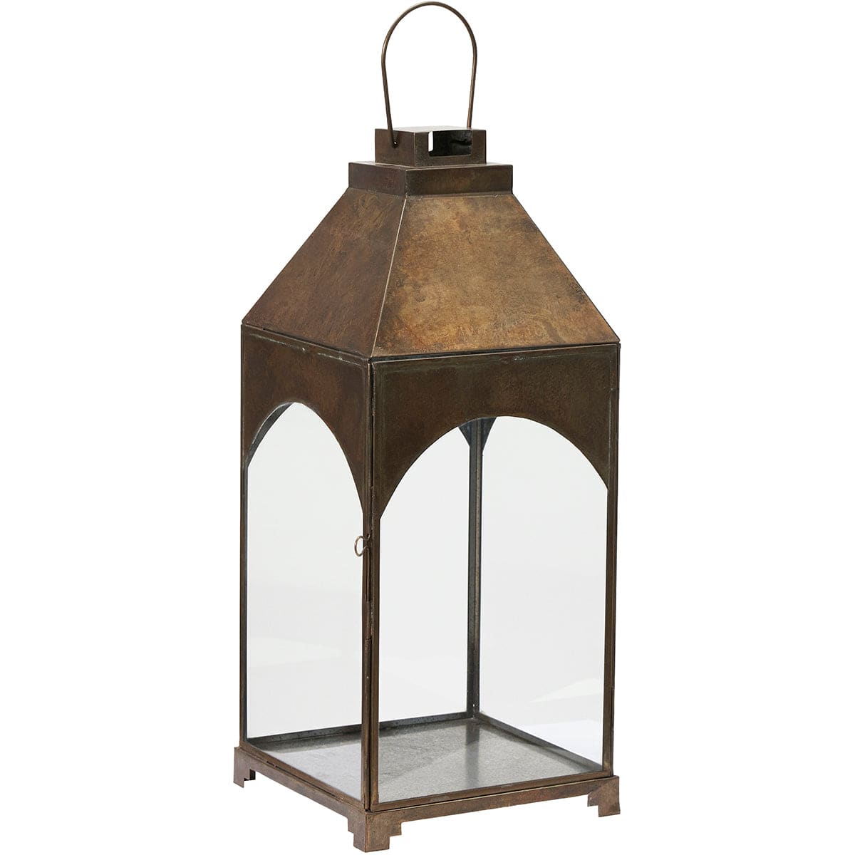 Arch Antique Brass Lantern