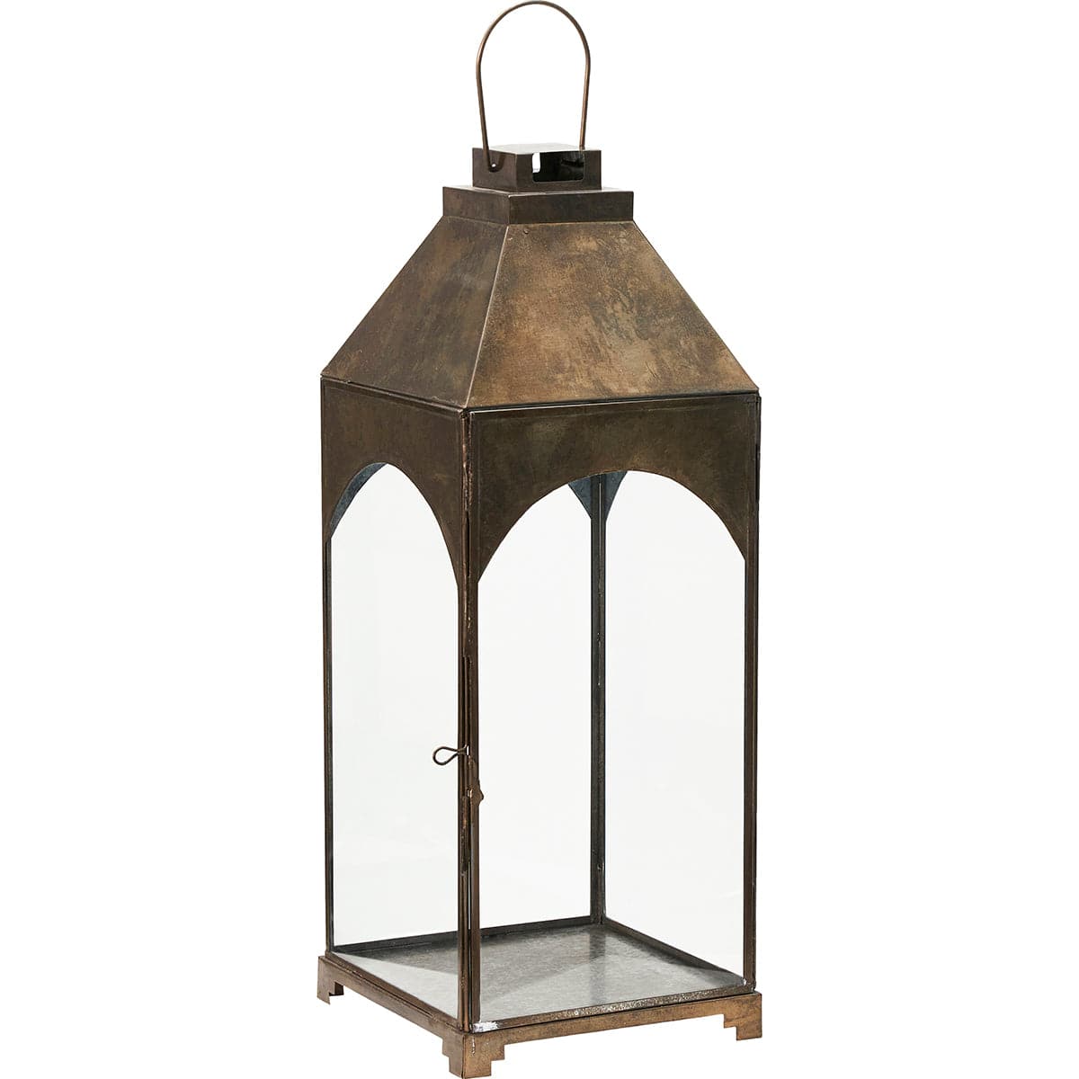 Arch Antique Brass Lantern