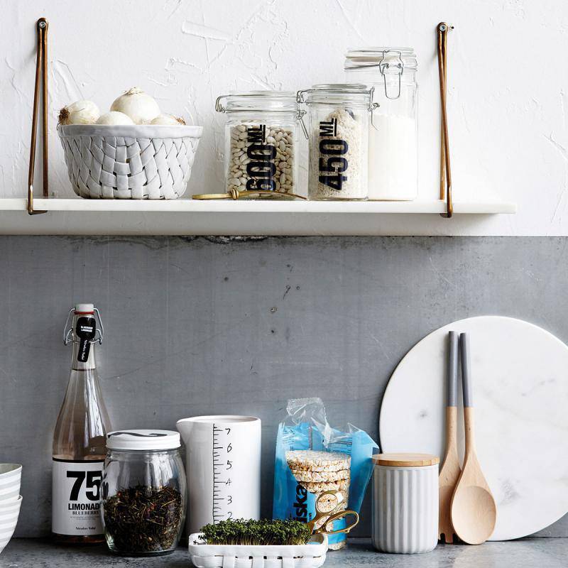 Marble Shelf with Brackets