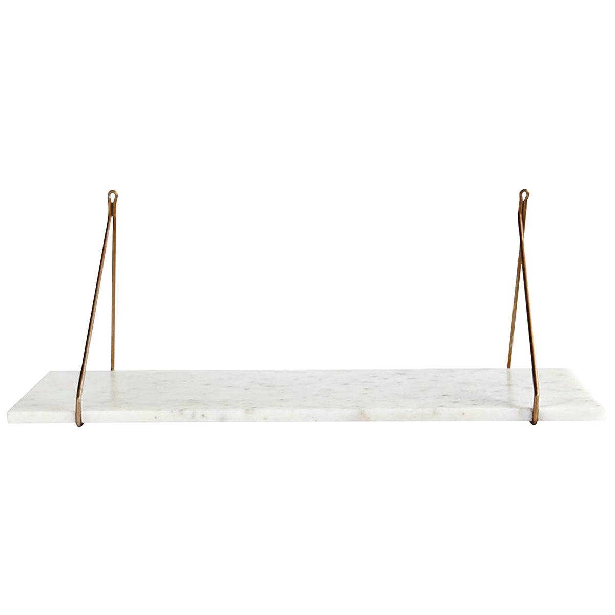 Marble Shelf with Brackets