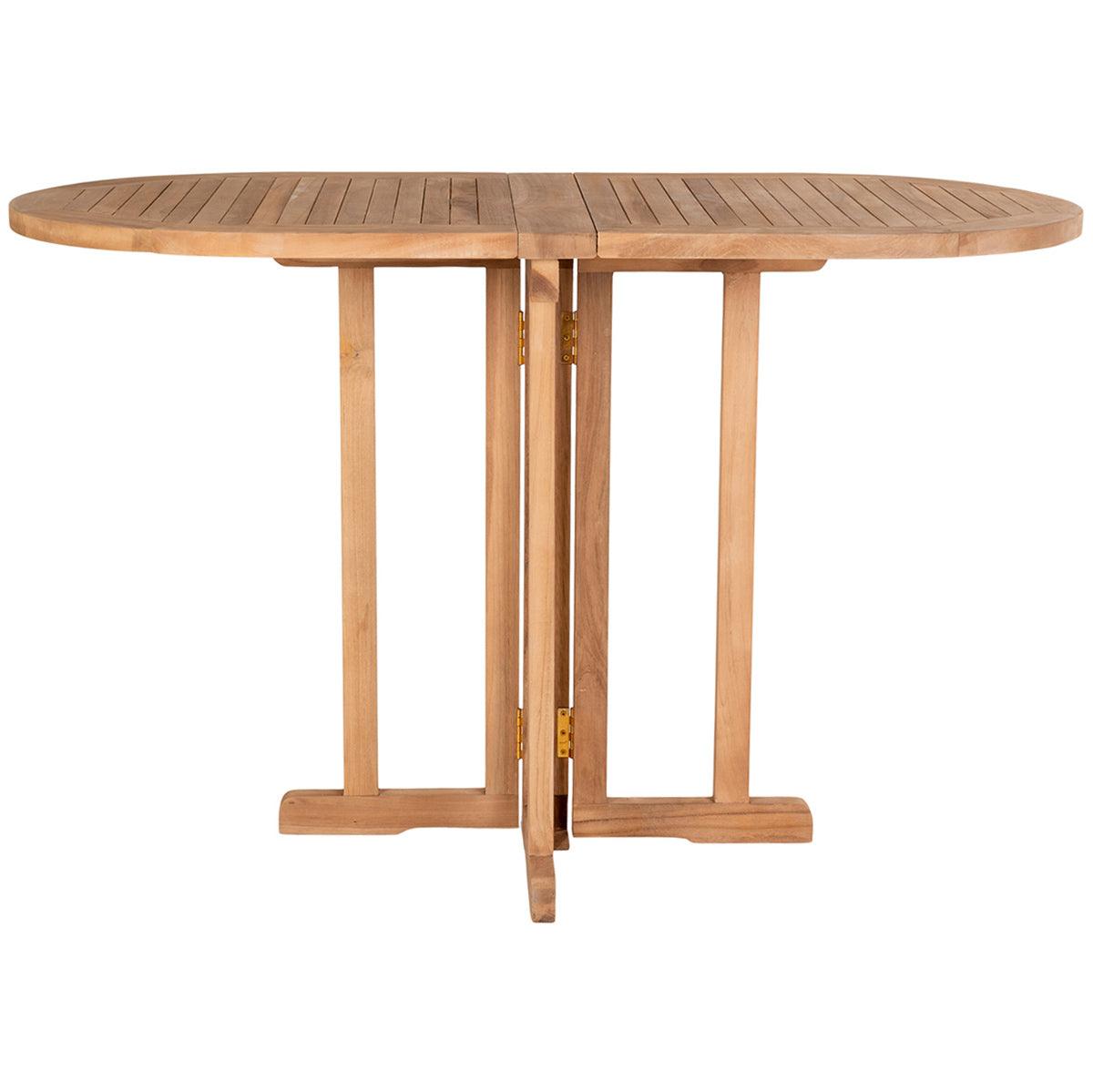 Huelva Natural Teak Wood Balcony Table - WOO .Design