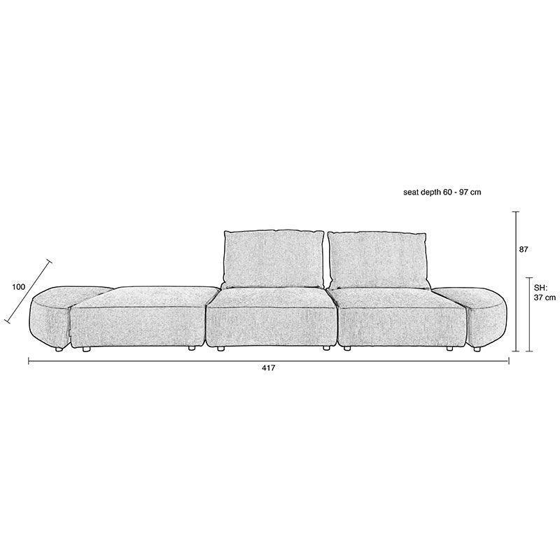 Hunter 4.5 Seater Sofa - WOO .Design