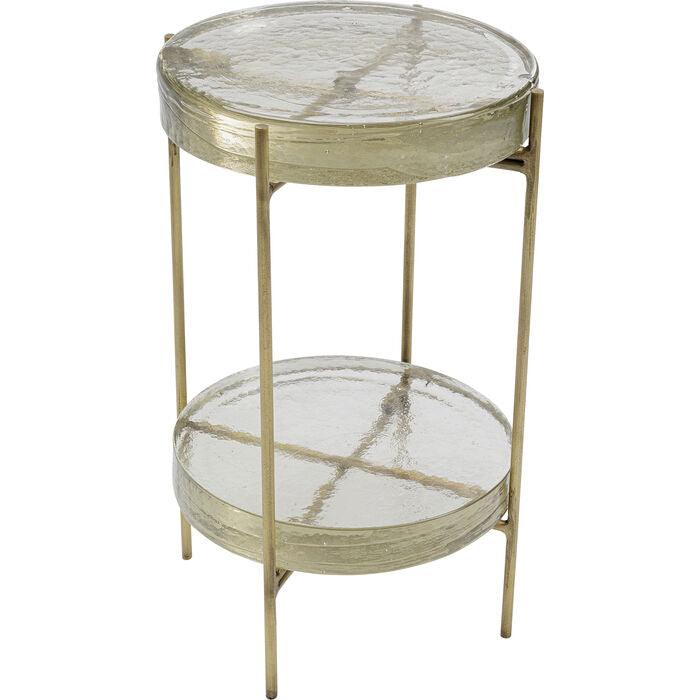 Ice Double Glass Side Table - WOO .Design