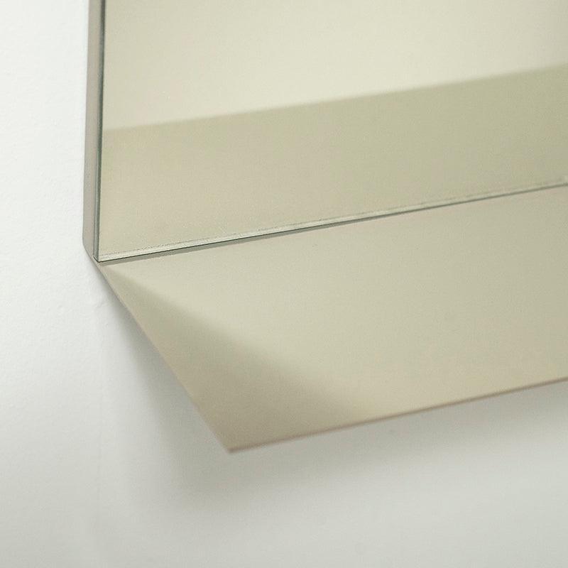 Image Square Mirror with Shelf - WOO .Design