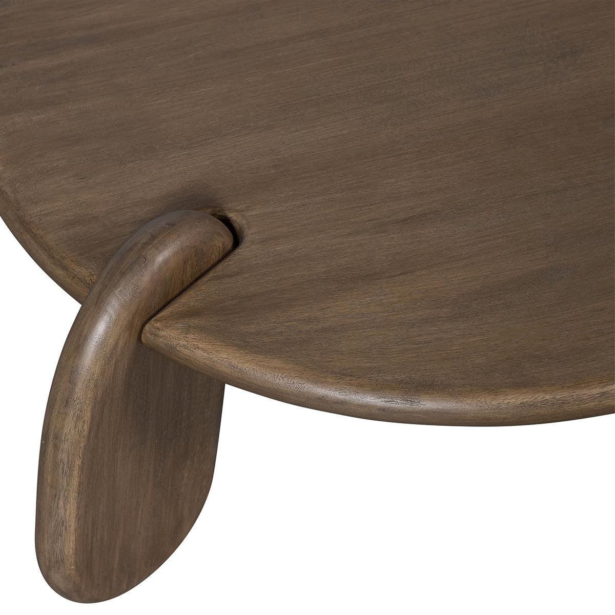 Imbue Walnut Mango Wood Coffee Table - WOO .Design