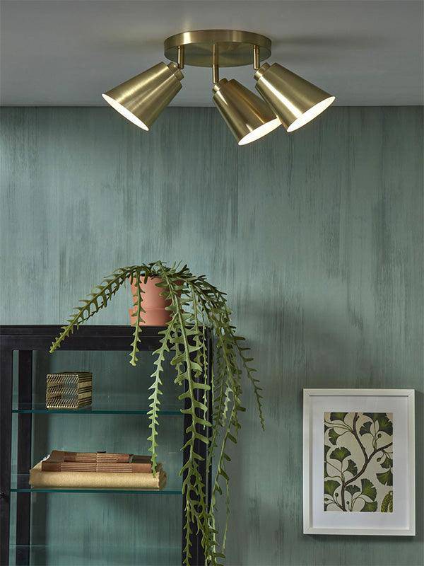 Bremen 3-Shade Ceiling Lamp