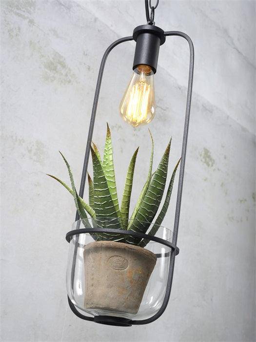 Florence Hanging Lamp with Plant Holder