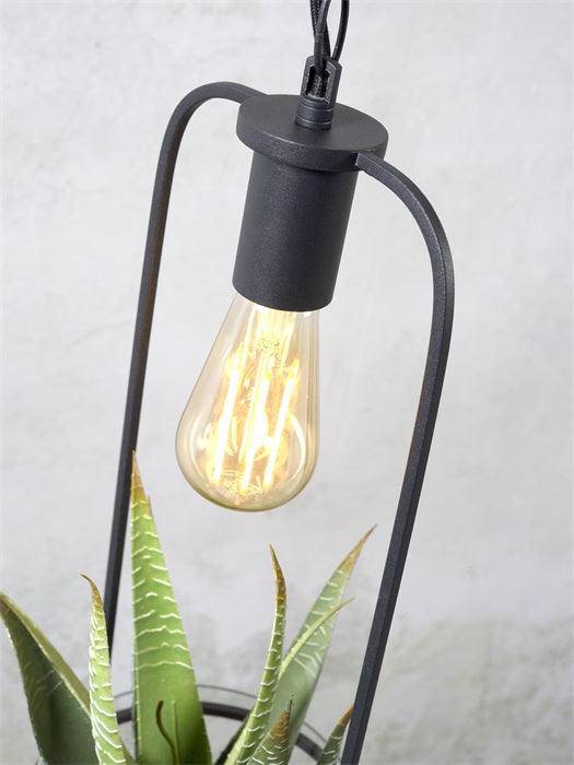 Florence Hanging Lamp with Plant Holder