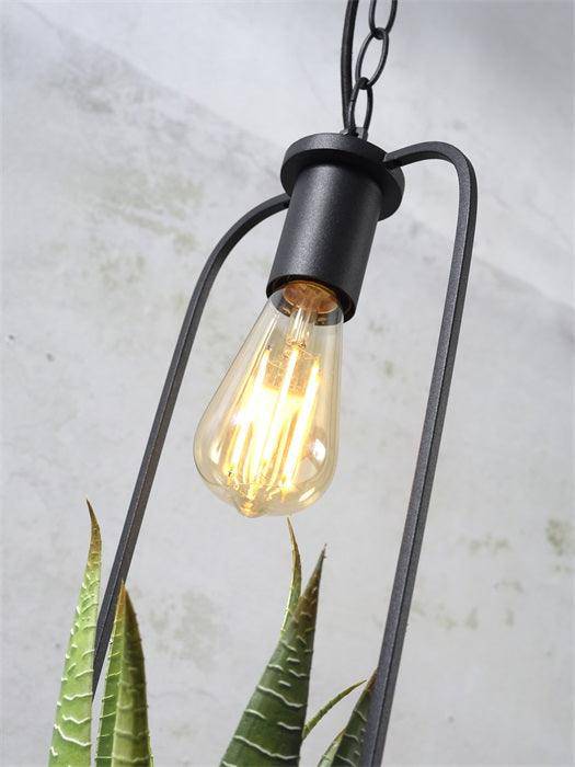 Florence Hanging Lamp with Plant Holder