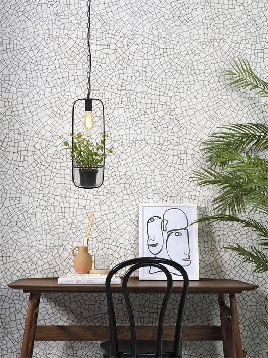 Florence Hanging Lamp with Plant Holder