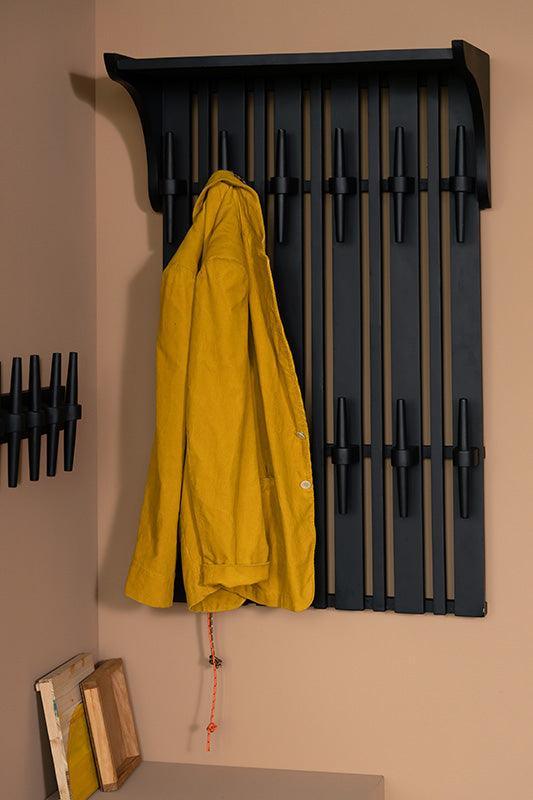 Jakub Wall Coat Rack with Shelf - WOO .Design