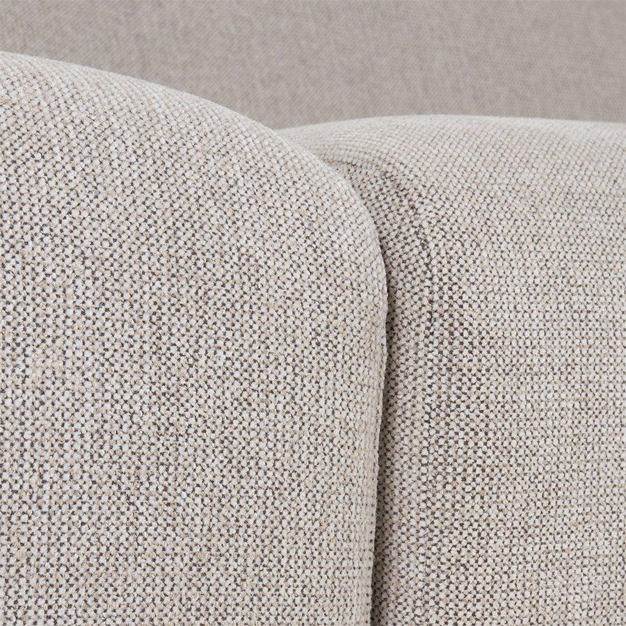 Jax Snake Light Grey Couch - Element Right Corner - WOO .Design