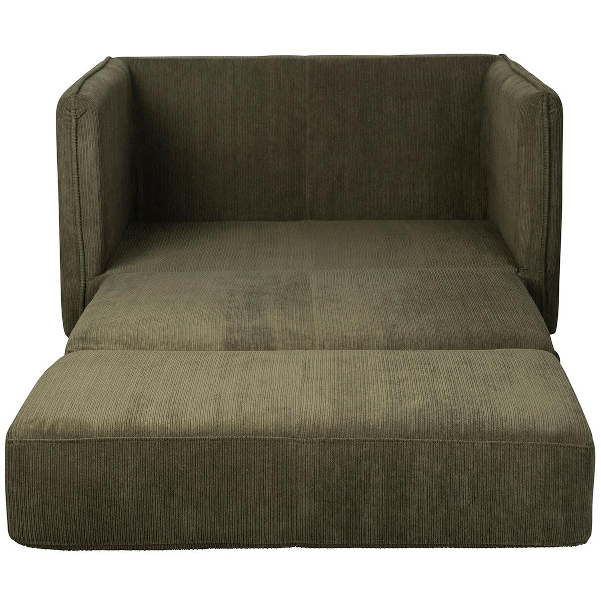 Jopie Corduroy Loveseat Sofa Bed - WOO .Design