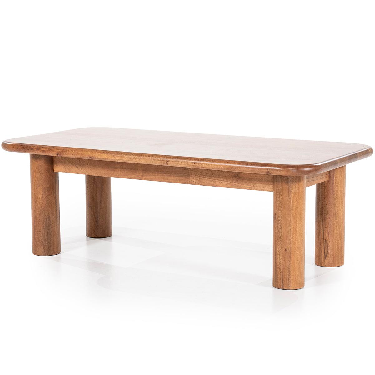 Julian Acacia Wood Coffee Table - WOO .Design