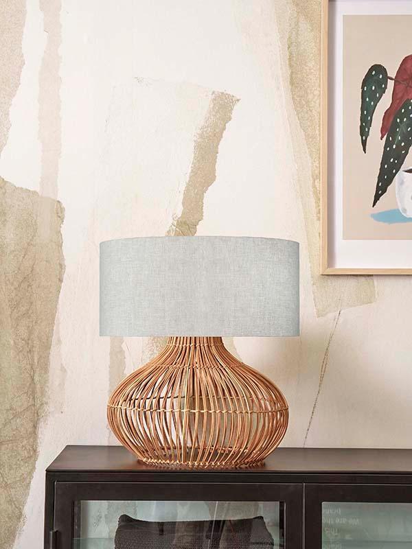 Kalahari Natural Rattan Table Lamp - WOO .Design