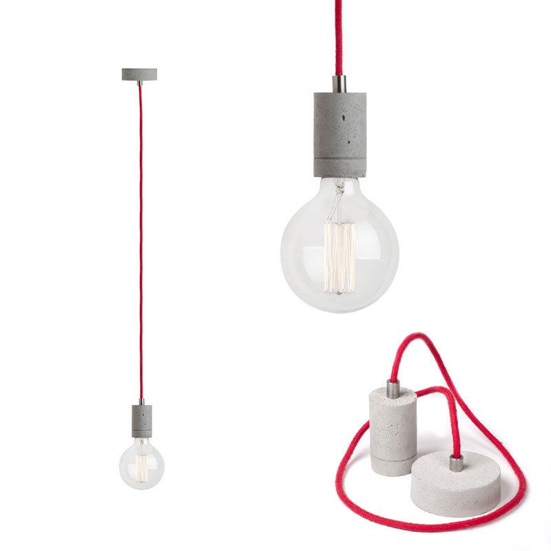 Kalla Concrete Pendant Lamp - WOO .Design