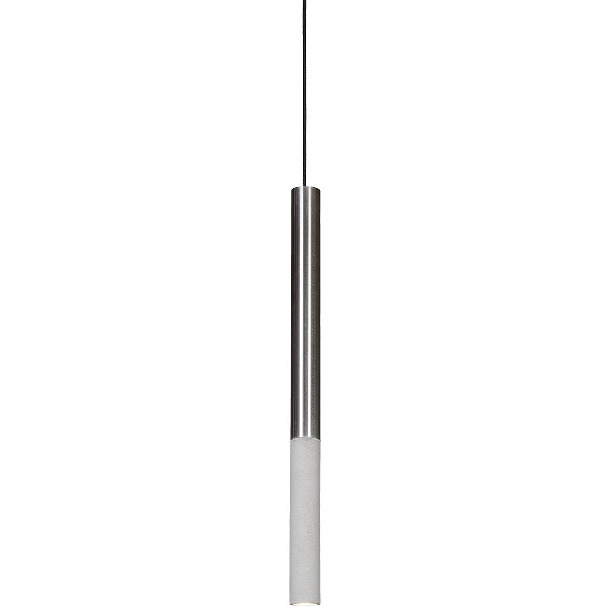 Kalla Inox Steel Concrete LED Pendant Lamp - WOO .Design