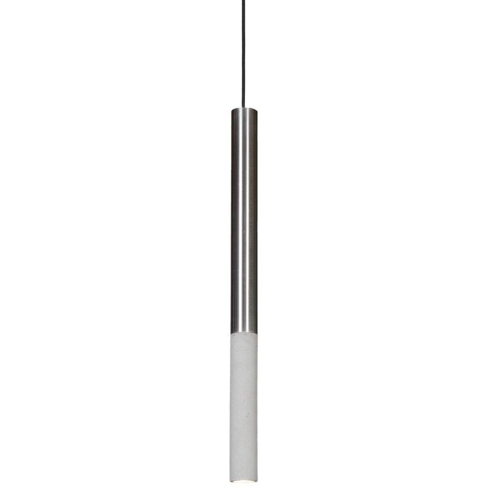 Kalla Inox Steel Concrete LED Pendant Lamp - WOO .Design