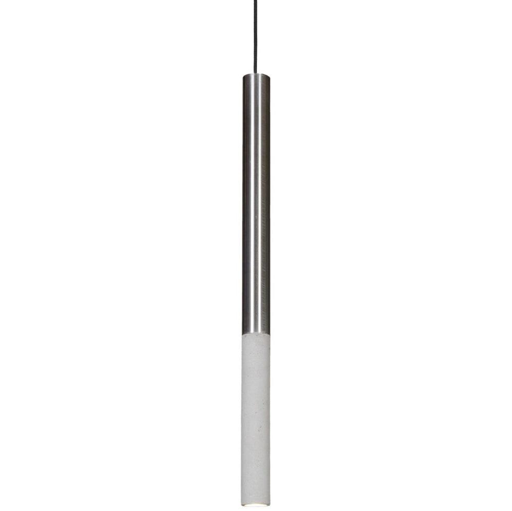 Kalla Inox Steel Concrete LED Pendant Lamp - WOO .Design