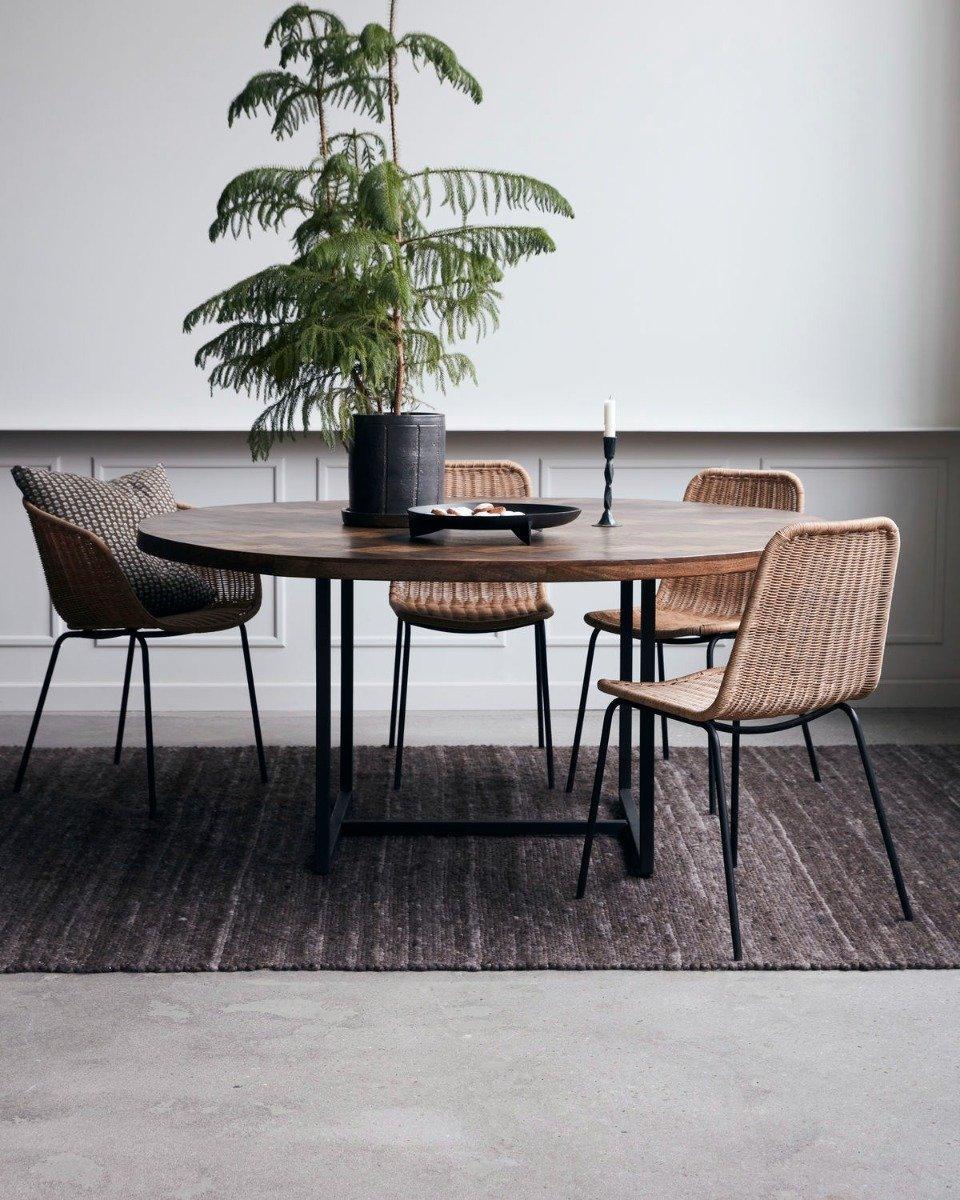 Kant Nature Round Dining Table - WOO .Design