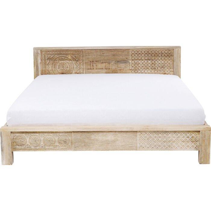 Puro Natural Mango Wood Bed