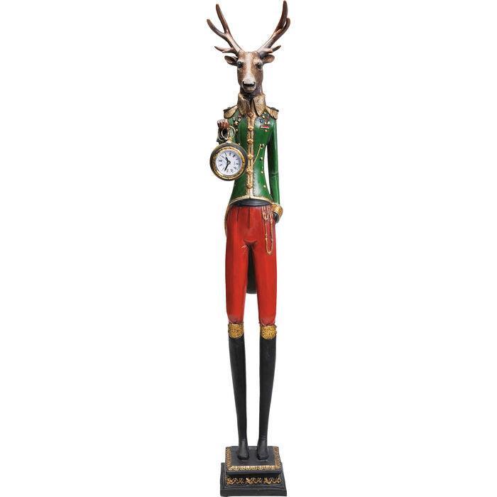 Gentleman Deer Table Clock