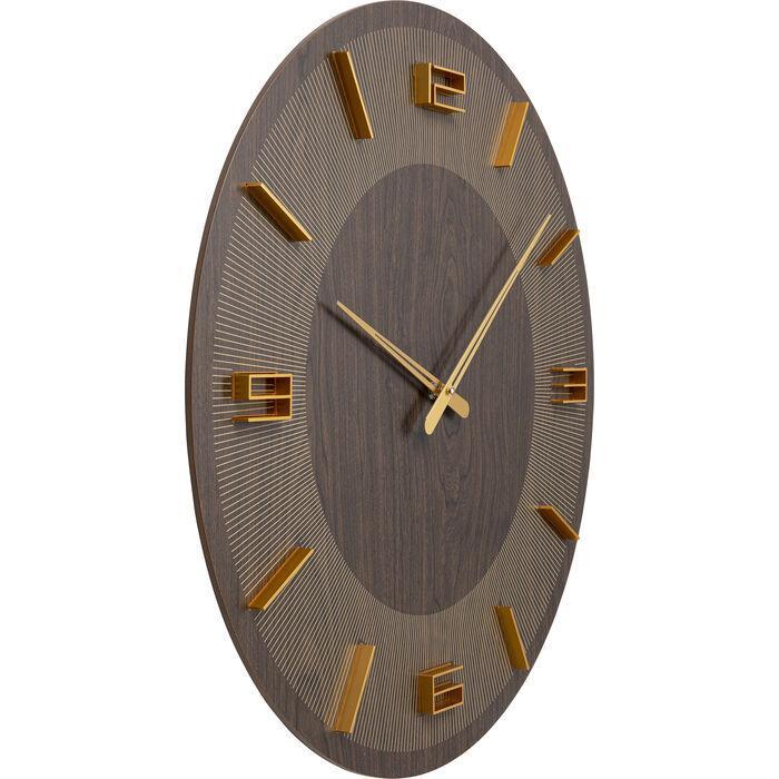 Levi Brown Wall Clock