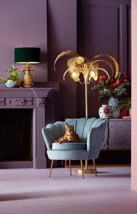 Palmera Gold Floor Lamp