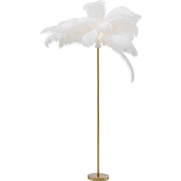 Feather Palm Floor Lamp