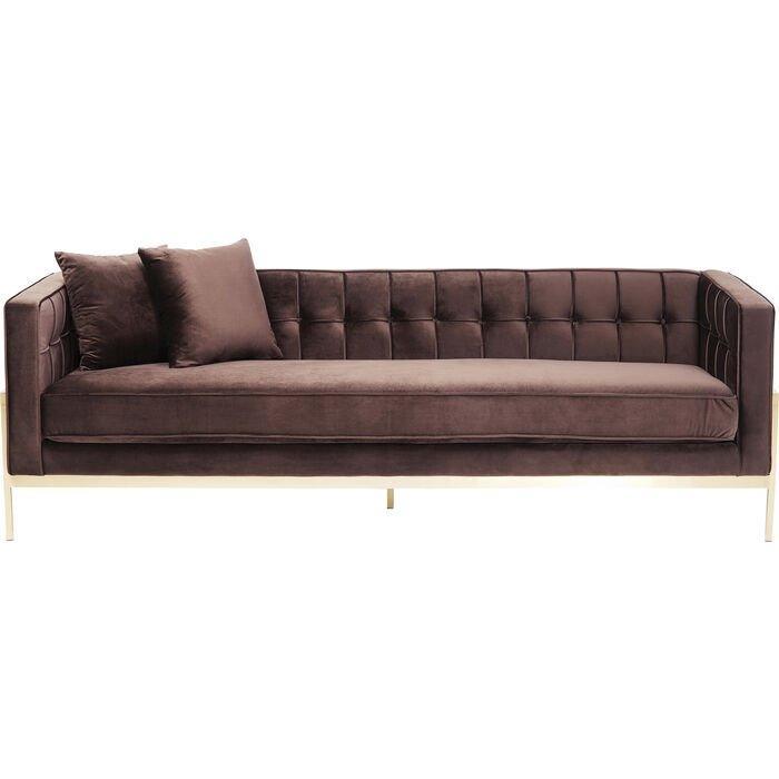 Loft Velvet 3 Seater Sofa