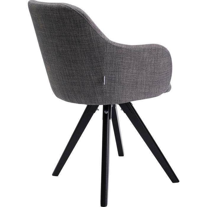 Madame Grey Swivel Armchair