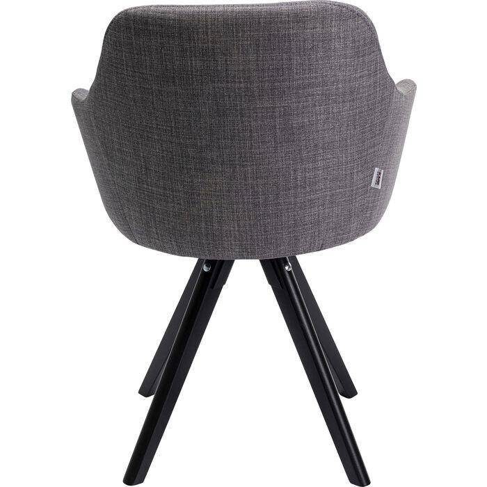 Madame Grey Swivel Armchair