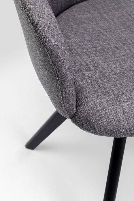 Madame Grey Swivel Armchair