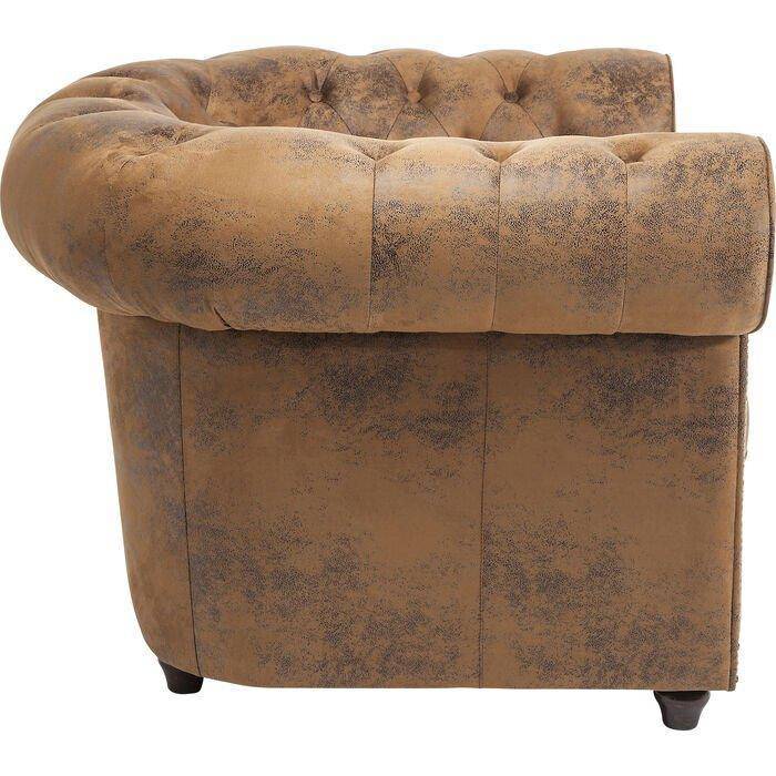 Oxford Vintage Brown Chesterfield Armchair