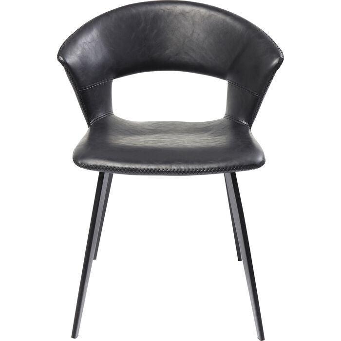 Reunion Black Chair (2/Set)