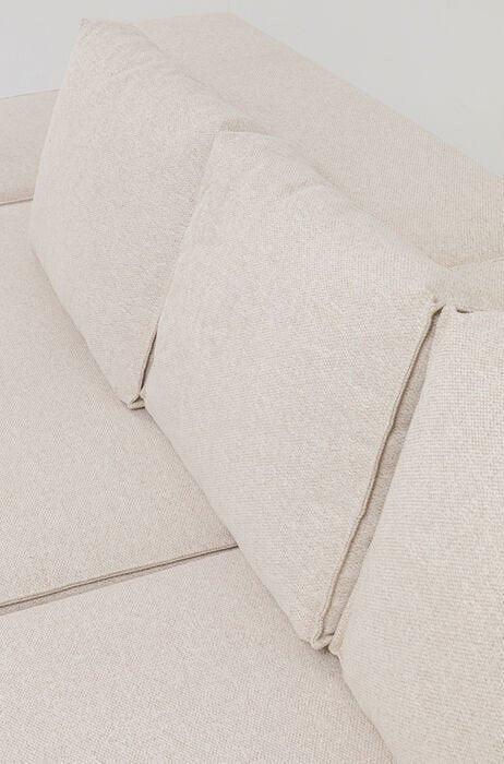 Infinity Ottomane Cream Right Corner Sofa