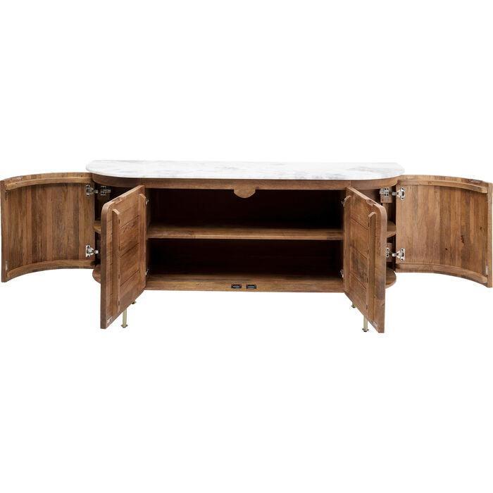 Grace Mango Wood/Marble Sideboard