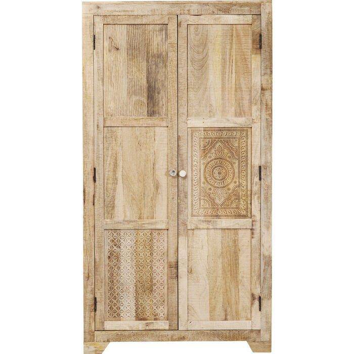 Puro Natural Mango Wood Wardrobe