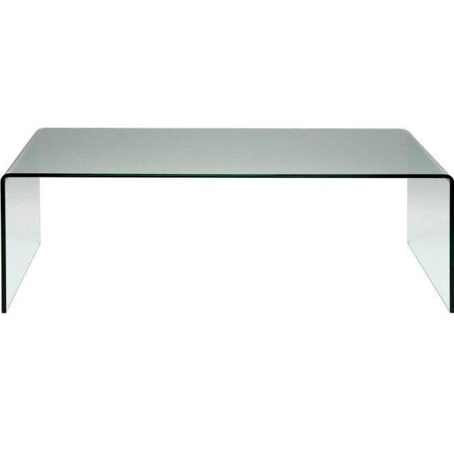 Clear Club Basic Glass Coffee Table