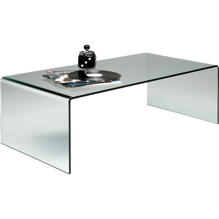 Clear Club Basic Glass Coffee Table