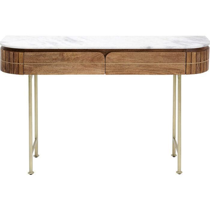 Grace Mango Wood/Marble  Console