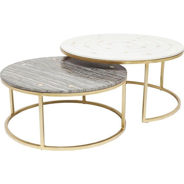 Mystic Marble Coffee Table (2/Set)